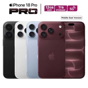 Apple iPhone 18 Pro 1TB 5G 12GB RAM ( Middle East Version )