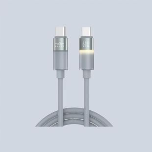 كيبل FlexCharge Pro قوة 60 واط من USB-C إلى USB-C من Brave