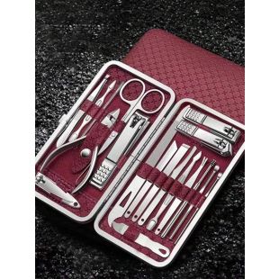 19 Pcs Manicure Set with Bag 