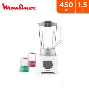 1.5L Blender with 2 Mills 450W by Moulinex