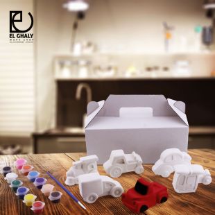 مجموعة أنشطة صندوق تلوين شخصيات مختلفة