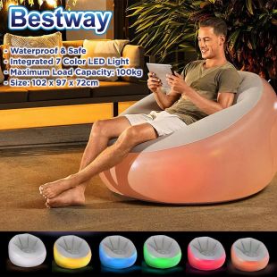 Inflatable Chair with LED Light by Bestway