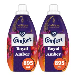 Comfort Ramadan Limited Edition Concentrated Fabric Softener Royal Amber 2 x 895 ml
