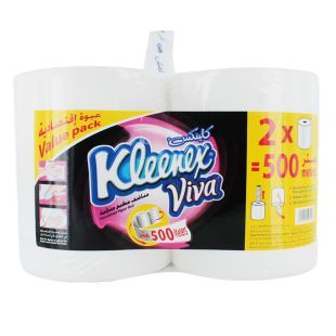 Kleenex Viva Household Towel Roll 2 x 250 m