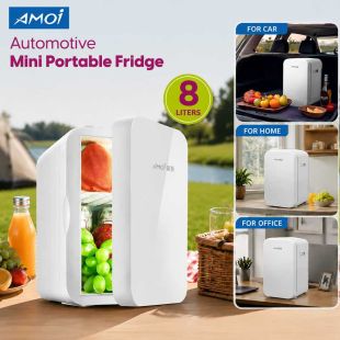 8L Automotive Mini Portable Fridge by Amoi