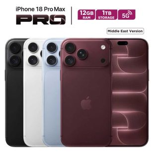 Apple iPhone 18 Pro Max 1TB 12GB RAM 5G (Middle East Version)