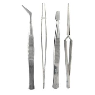 Terminator Precision Tweezer 4Pcs Set