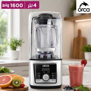 خلاط 1600 واط 4 لتر مع 8 شفرات من Orca