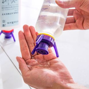 Three Piece Leak Proof Inverted Bottle Cap