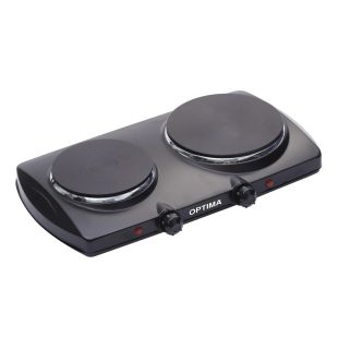 طباخ كهربائي 2 شعلة بقوة 2250 واط من Optima 