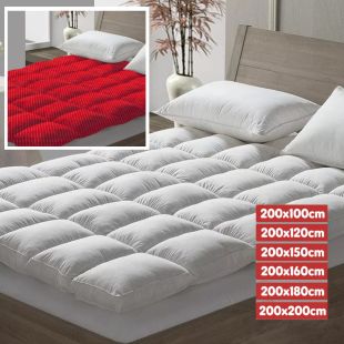 Comfortable Hotel Mattress Cushion with a Flexible Strap