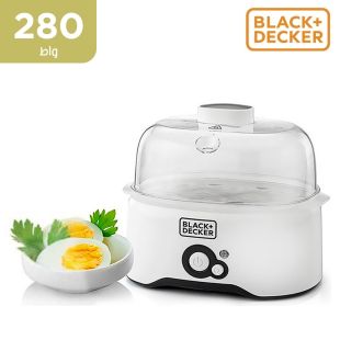 جهاز سلق البيض 280 واط 7 أماكن من Black + Decker