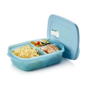 علبة حفظ الطعام CrystalWave GenII مقسمة 1 لتر من Tupperware
