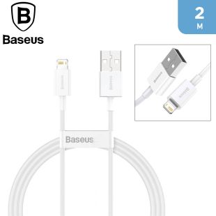 2.4A USB to Lightning Cable 2m by Baseus
