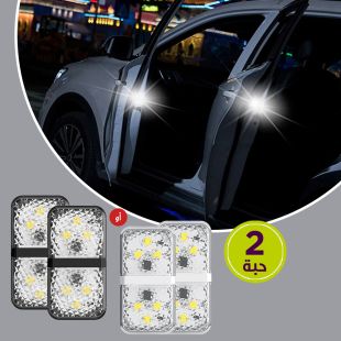 2 لمبة تحذير توضع على أبواب السيارة من Baseus