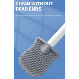 Toilet Cleaning Silicone Brush