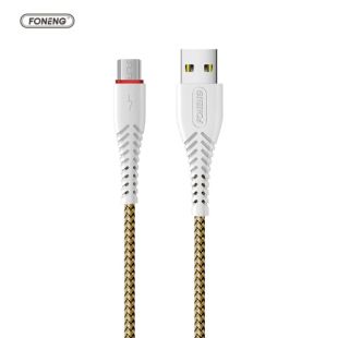 كيبل شحن سريع 2.4 أمبير USB-A الى Lightning بطول 1.2 متر من Foneng