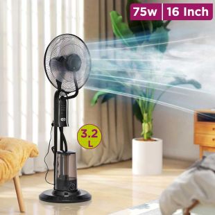 3.2L Stand Misting Fan 16 Inch with Remote Control