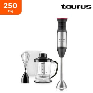 خلاط يدوي Bapi 1200 Plus Inox بقوة 250 واط  4 في 1 من Taurus