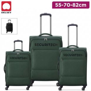 Vanguard Expandable Softside Trolley Luggage by DELSEY