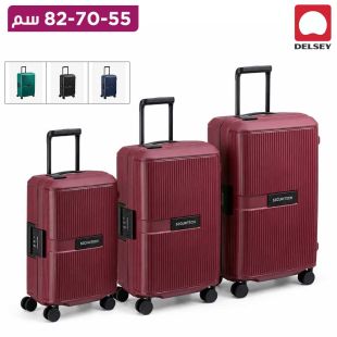 حقيبة سفر ترولي صلبة Securitech Stone من DELSEY