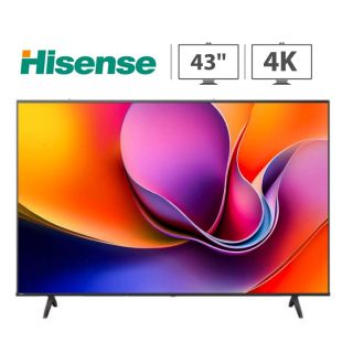تلفزيون ذكي LED بدقة 4K UHD قياس 43 بوصة من Hisense
