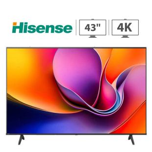 Hisense 43 inch 4K HDR LED TV - Black