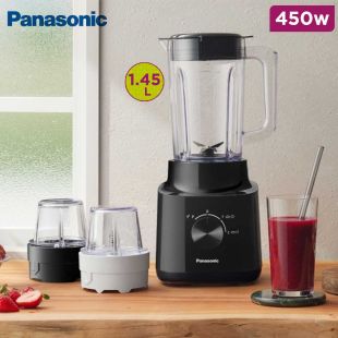 450W Blender with 2 Dry Mill for Juice 1.45L by Panasonic