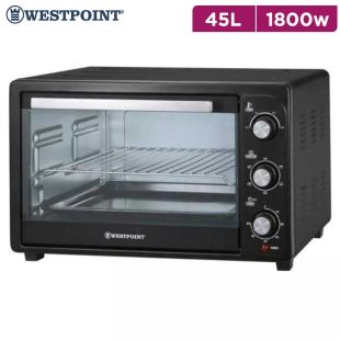45L 1800W Electric Oven with Convection Fan by Westpoint(New Product / Open Box)