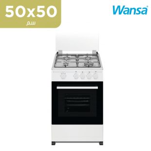 طباخ غاز أرضي 4 شعلات 50x50 سم من Wansa