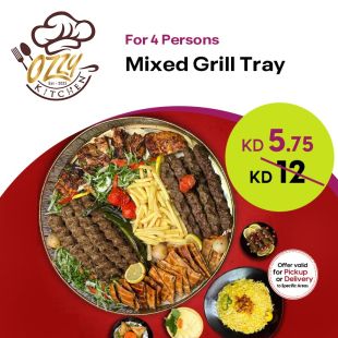Mix Grills Meal for 4 Persons from Ozzy Kitchen
