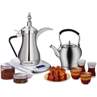 Columbian Coffee Caddy Kettle たかい Cap4個set