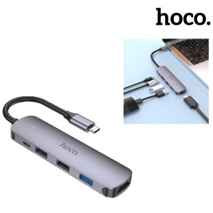 5-in-1 Type-C PD 60W Multiport Adapter by Hoco