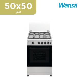 طباخ غاز 4 شعلات 50x50 سم من Wansa