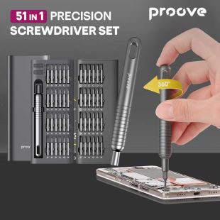 51 in 1 Precision Screwdriver Set by Proove