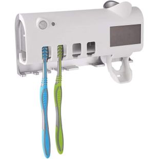 Smart UV Toothbrush Sterilizer and Dispenser