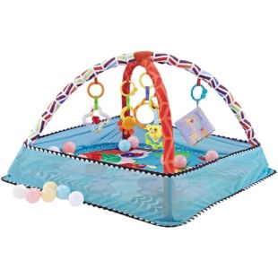 Baby Play Gym Activity Mat with Balls and Toys