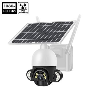 كاميرا مراقبة بتقنية 4G عالية الدقة تعمل بالطاقة الشمسية