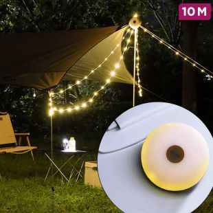 Rechargeable Camping LED Light Strip 10m