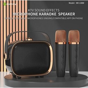 Rechargeable Wireless Speaker 2000mAh-Black