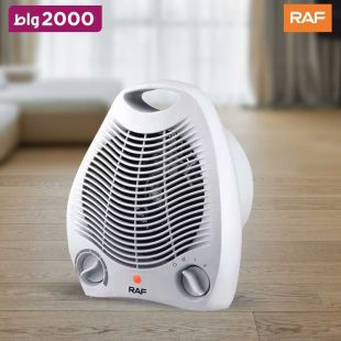 دفاية كهربائية محمولة بمروحة قوة 2000 واط من RAF