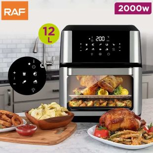 RAF 2000W Multifunctional Digital Air Fryer 12L with Dehydrator and Rotisserie
