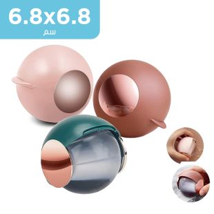 كرة إزالة شعر الحيوانات الأليفة القابلة لإعادة الاستخدام مقاس 6.8 × 6.8 سم - ألوان متنوعة