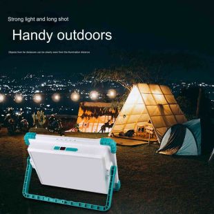 مصباح LED يعمل بالطاقة الشمسية قابل للفصل بقوة 200 واط مع ريموت