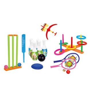 مجموعة ألعاب رياضية متكاملة 6 في 1 للأطفال