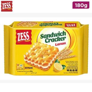 Zess - Sandwich Crackers Lemon 180g