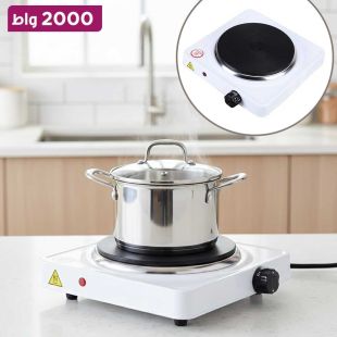 موقد كهربائي ستانلس ستيل 2000 واط