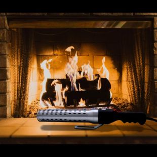 مشعل فحم كهربائي هوائي لتسريع إشعال النار