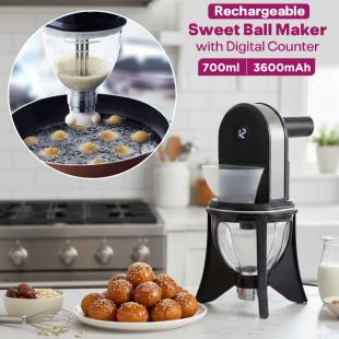 Rechargeable Sweet Ball Maker 700ml with Digital Counter