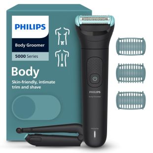 ماكينة تشذيب وحلاقة شعر الجسم مقاومة للماء من Philips